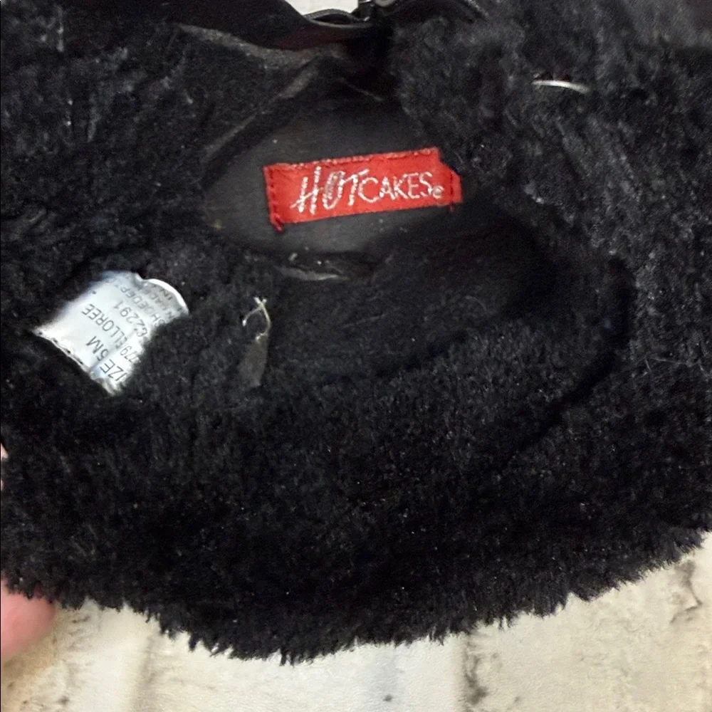 Hot Cakes Black Kids Boots
